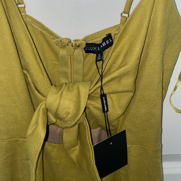 Jluxlabel mustard dress - Picture 3 of 3